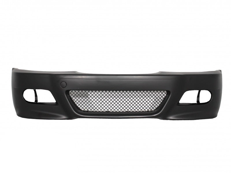 Front Bumper with Fog Lights and Double Stripe Kidney Grilles for BMW 3 Series E46 (1998–2004) M3 Look