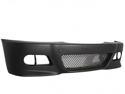 Front Bumper with Fog Lights and Double Stripe Kidney Grilles for BMW 3 Series E46 (1998–2004) M3 Look