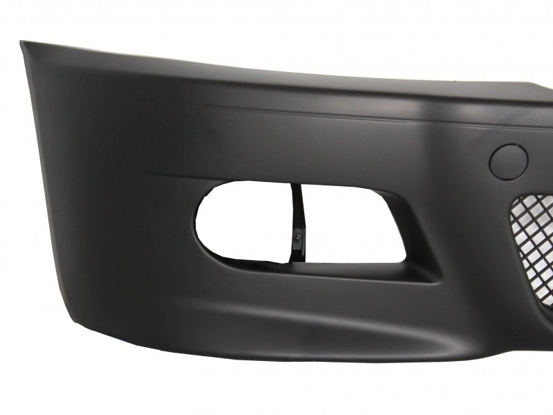 Front Bumper with Fog Lights and Double Stripe Kidney Grilles for BMW 3 Series E46 (1998–2004) M3 Look