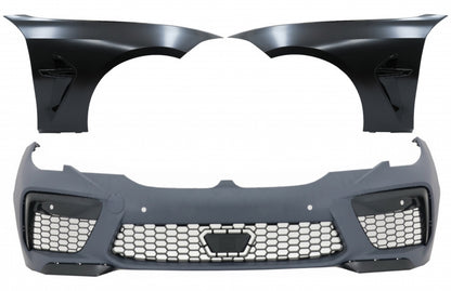 Front Bumper with Front Fenders M8 Design for BMW 3 Series G20 G21 (2018–2022)