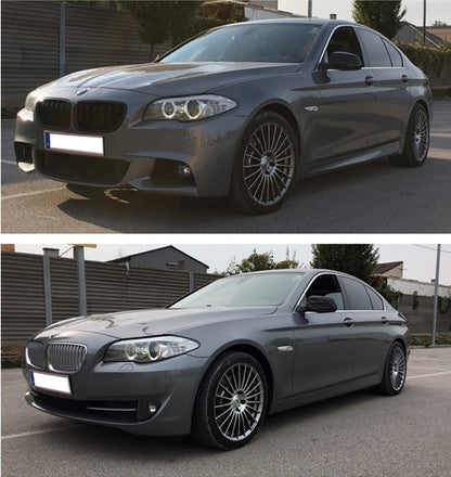 Front Bumper with Kidney Grilles M-Technik Design for BMW 5 Series F10 F11 (2011-2014)