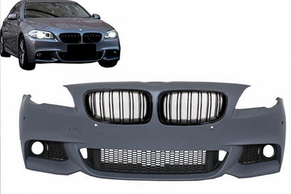 Front Bumper with Kidney Grilles M-Technik Design for BMW 5 Series F10 F11 (2011-2014)