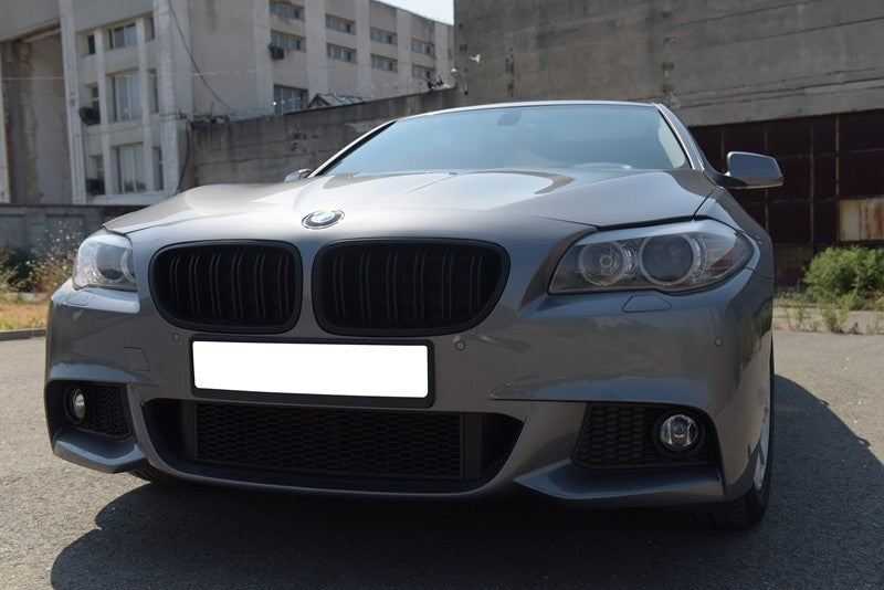 Front Bumper with Kidney Grilles M-Technik Design for BMW 5 Series F10 F11 (2011-2014)