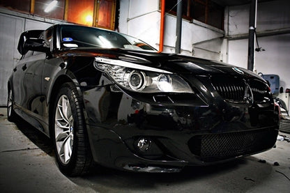 Front Bumper with Side Skirts M-Technik Design for BMW 5 Series E60 E61 (2003-2007)