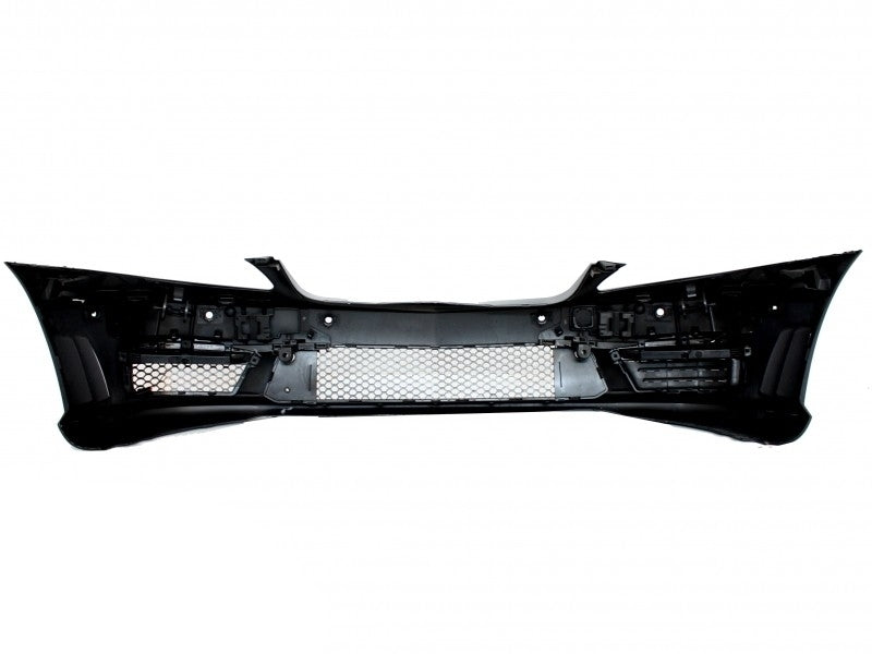 Front Bumper with Single Frame Vertical Grille S63 S65 Design for Mercedes S-Class W221 (2005–2012)