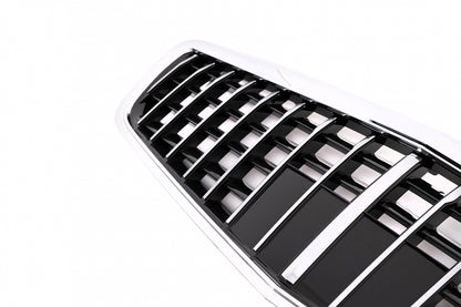Front Bumper with Single Frame Vertical Grille S63 S65 Design for Mercedes S-Class W221 (2005–2012)