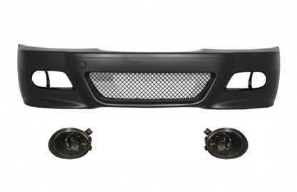 Front Bumper with Smoke Fog Lights for BMW 3 Series E46 (1998–2004) M3 Design