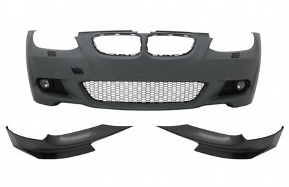 Front Bumper with Splitters for BMW 3 Series E92 E93 (2006–2009) Non-LCI M-Technik Look
