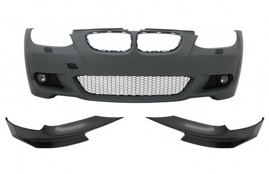 Front Bumper with Splitters for BMW 3 Series E92 E93 (2006–2009) Non-LCI M-Technik Look
