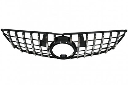 Front Central Grille GTR Design Black Chrome for Mercedes GLS X166 Facelift (2016–2018)