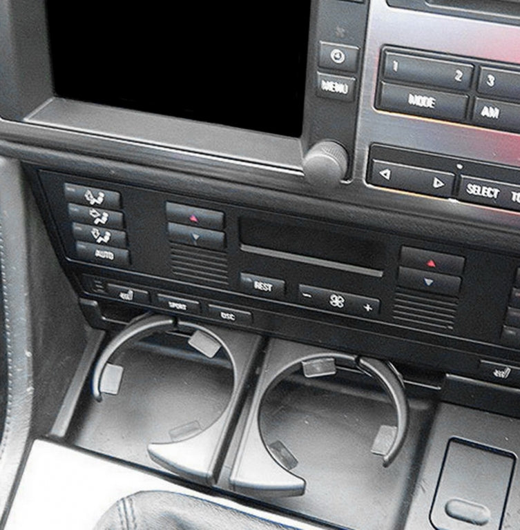 Front Cup Holder Black for BMW 5 Series E39 RHD Sedan Touring (1995–2004)