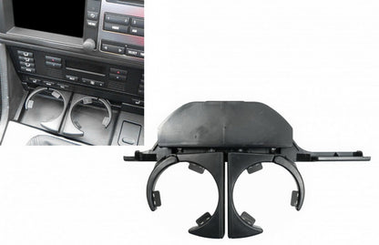 Front Cup Holder Black for BMW 5 Series E39 RHD Sedan Touring (1995–2004)