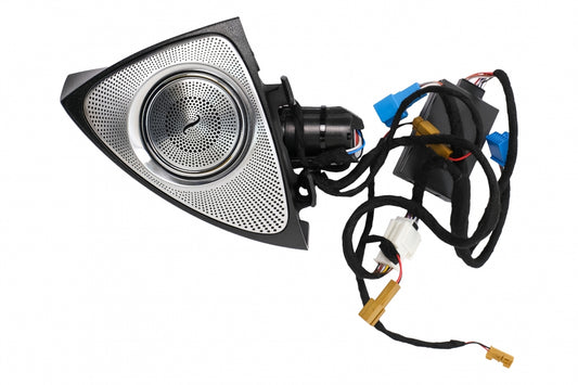 Front Door Rotary Tweeters with 3 Color LED for Mercedes C-Class W205 C205 S205 (2014–2018)