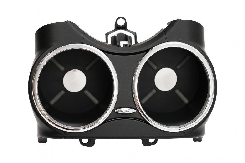 Front Dual Cup Holder Black for Mercedes CLS W219 (2003–2010)