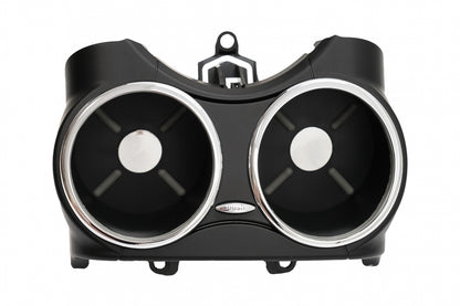 Front Dual Cup Holder Black for Mercedes CLS W219 (2003–2010)