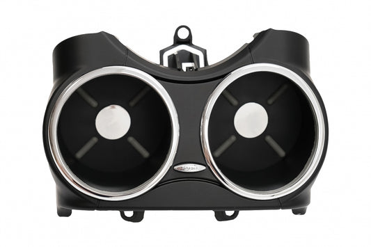 Front Dual Cup Holder Black for Mercedes CLS W219 (2003–2010)
