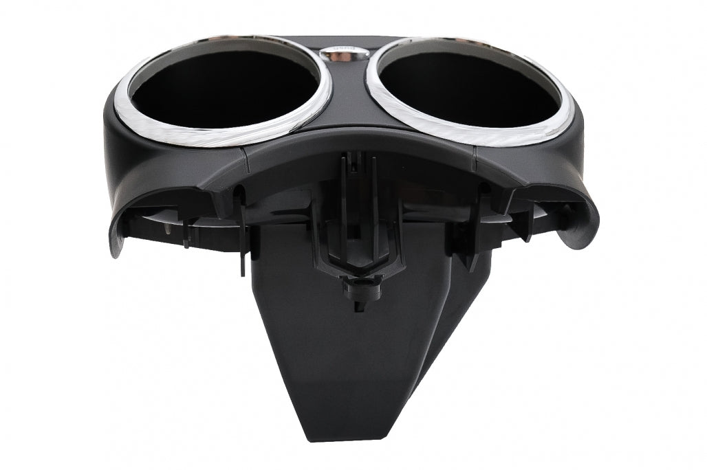 Front Dual Cup Holder Black for Mercedes CLS W219 (2003–2010)