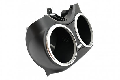 Front Dual Cup Holder Black for Mercedes CLS W219 (2003–2010)