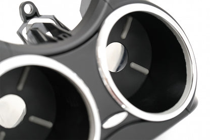Front Dual Cup Holder Black for Mercedes CLS W219 (2003–2010)