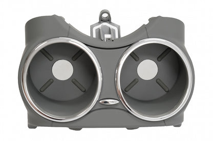 Front Dual Cup Holder Gray for Mercedes CLS W219 (2003–2010)