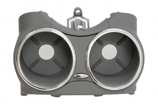 Front Dual Cup Holder Gray for Mercedes CLS W219 (2003–2010)