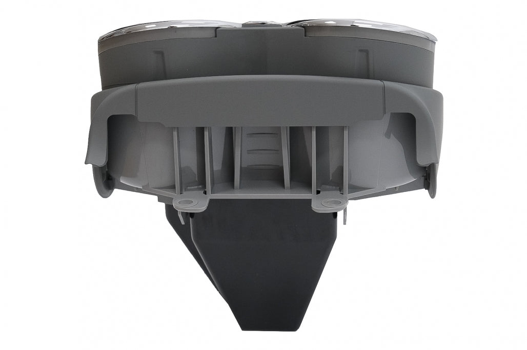 Front Dual Cup Holder Gray for Mercedes CLS W219 (2003–2010)