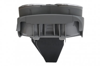 Front Dual Cup Holder Gray for Mercedes CLS W219 (2003–2010)