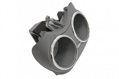 Front Dual Cup Holder Gray for Mercedes CLS W219 (2003–2010)