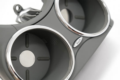 Front Dual Cup Holder Gray for Mercedes CLS W219 (2003–2010)