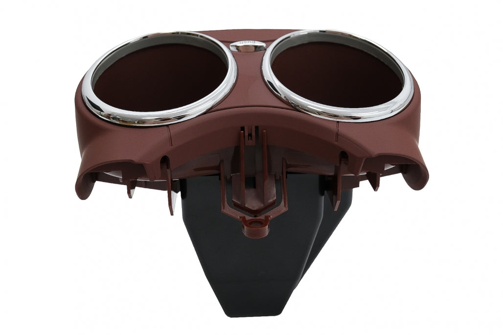 Front Dual Cup Holder Red for Mercedes CLS W219 (2003–2010)