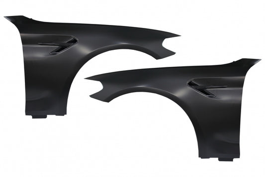 Front Fenders M5 Design Black for BMW 5 Series G30 G31 G38 (2017–Up)