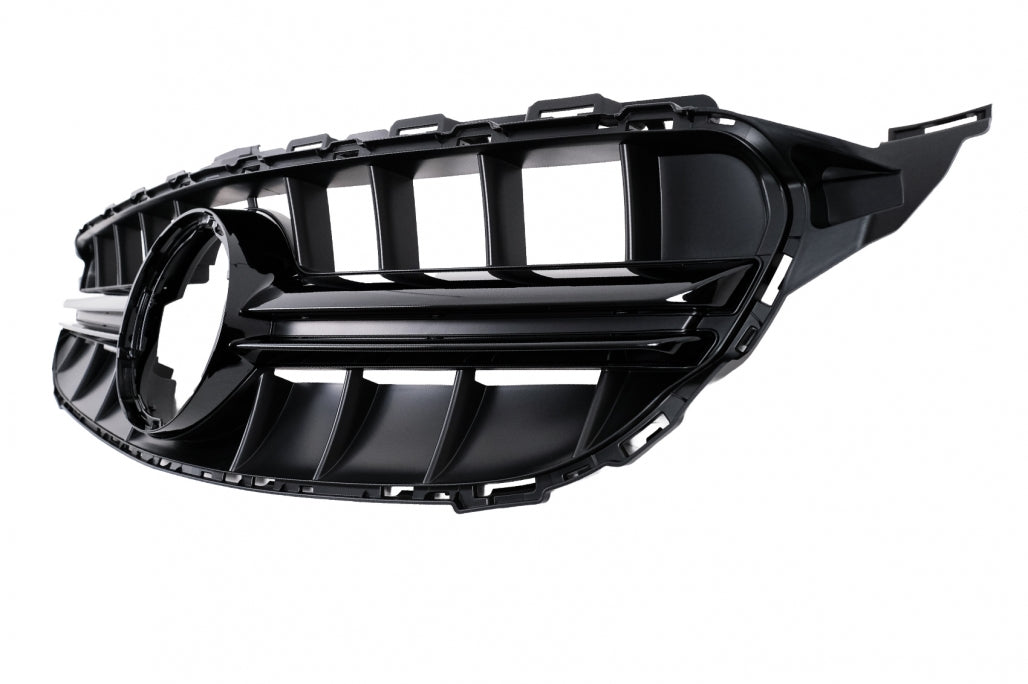 Front Grille Black for Mercedes C-Class W205 S205 C205 A205 Facelift without Camera (2018–2020)