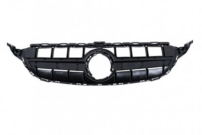 Front Grille Black for Mercedes C-Class W205 S205 C205 A205 Facelift without Camera (2018–2020)