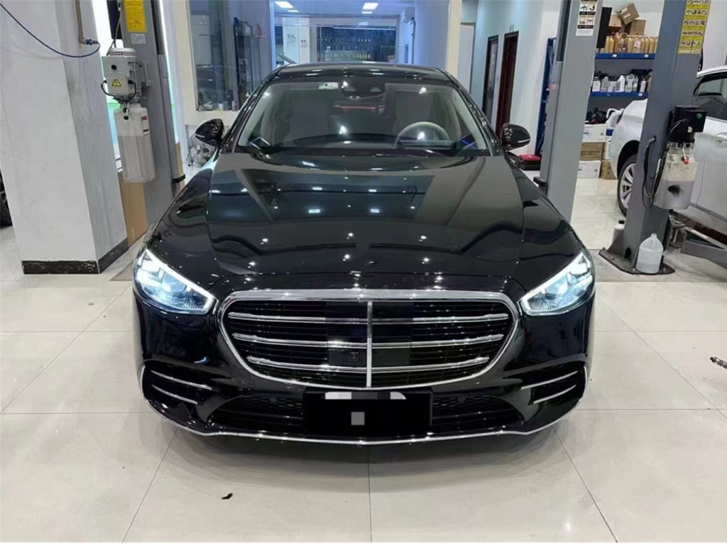 Front Grille Chrome Black for Mercedes S-Class W223 Limousine (2020-up)