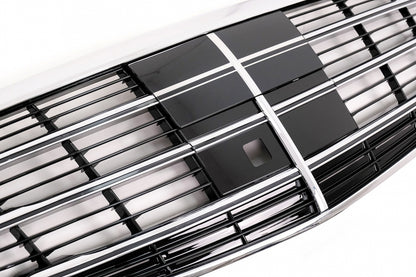 Front Grille Chrome Black for Mercedes S-Class W223 Limousine (2020-up)