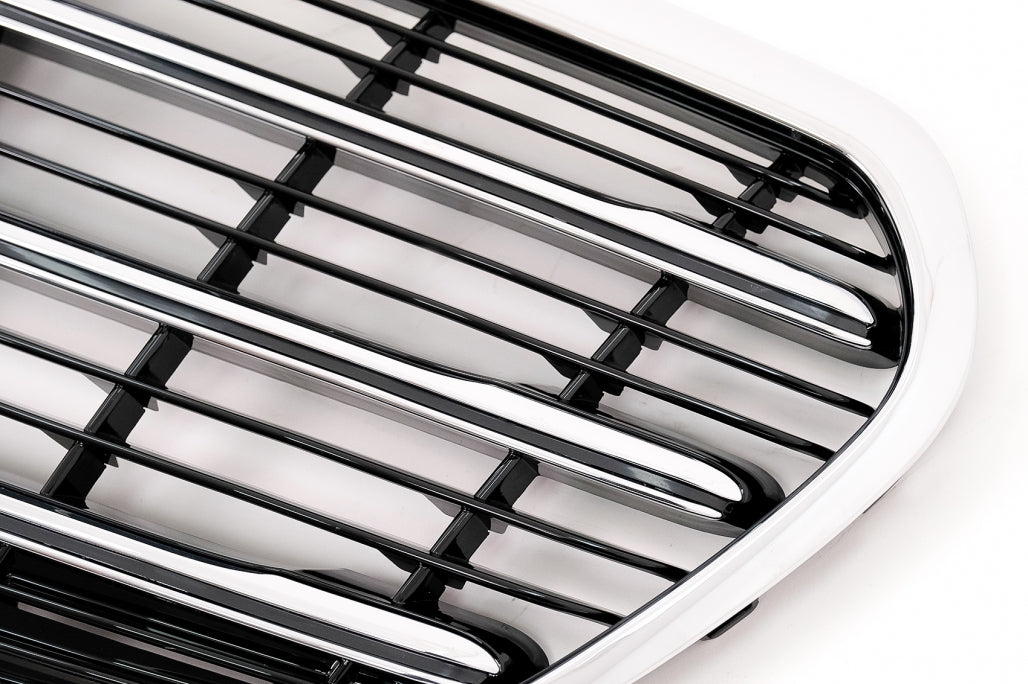 Front Grille Chrome Black for Mercedes S-Class W223 Limousine (2020-up)