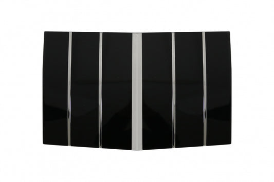 Front Grille Distronic Cover Vertical Design Chrome for Mercedes S-Class W222 X222 (2014–2020)