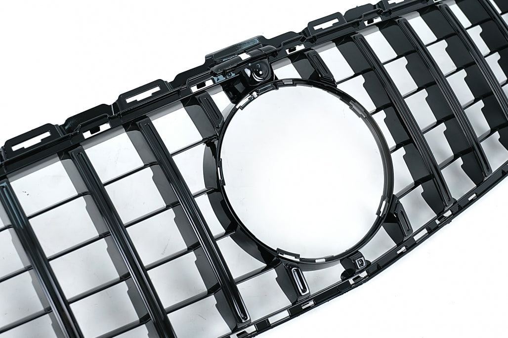 Front Grille GT-R Design for Mercedes C-Class W205 S205 C205 A205 (2014–2020)