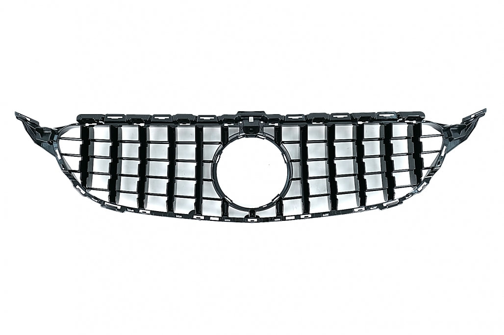 Front Grille GT-R Design for Mercedes C-Class W205 S205 C205 A205 (2014–2020)