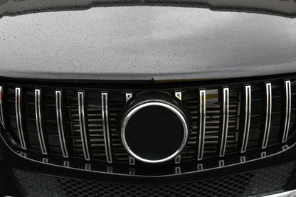 Front Grille GT-R Panamericana Black Chrome for Mercedes ML-Class W166 (2012–2014)
