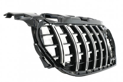 Front Grille GT-R Panamericana Black Chrome for Mercedes SLC-Class R172 Facelift (2016–2019)