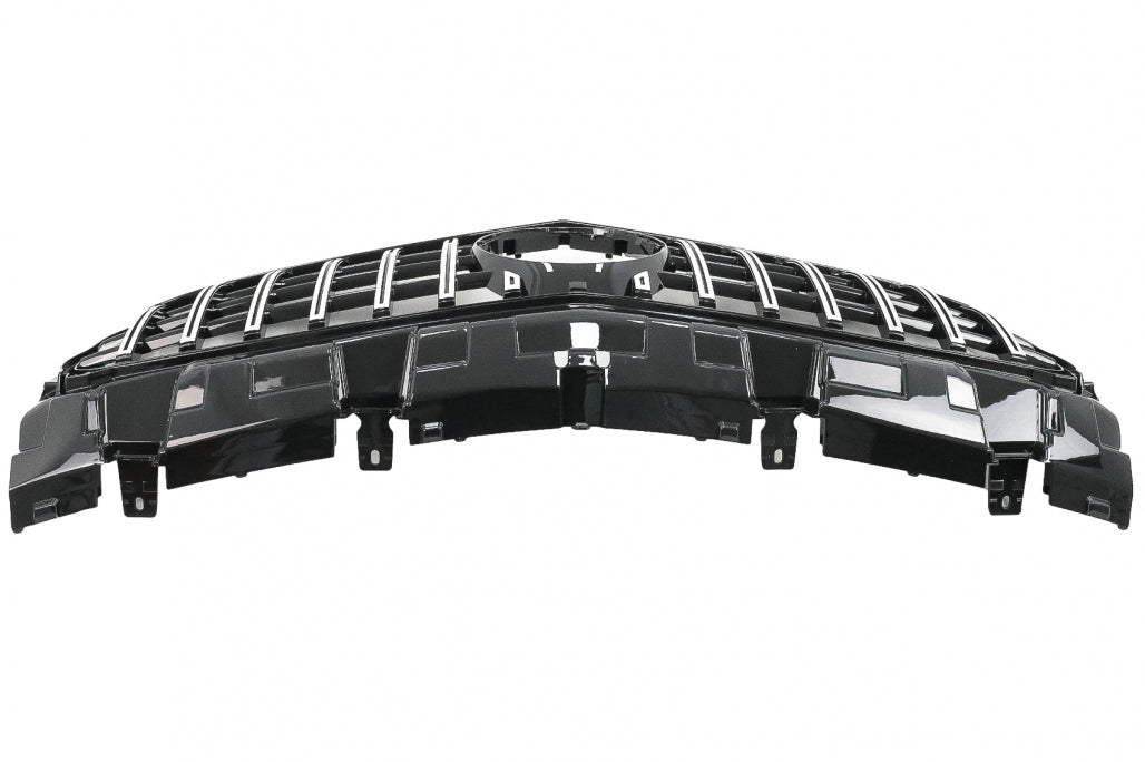 Front Grille GT-R Panamericana Black Chrome for Mercedes SLC-Class R172 Facelift (2016–2019)