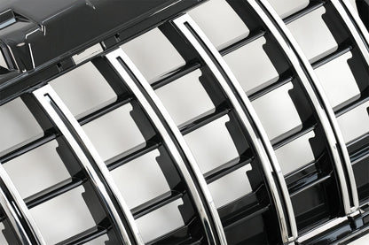 Front Grille GT-R Panamericana Black Chrome for Mercedes SLC-Class R172 Facelift (2016–2019)