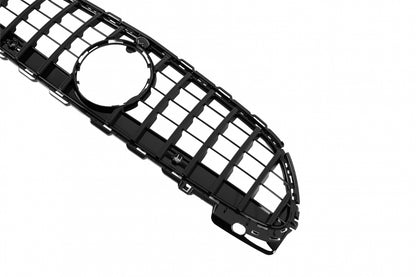 Front Grille GT-R Panamericana Black for Mercedes C-Class W206 S206 AMG Line (2021–Up)
