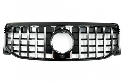 Front Grille GT-R Panamericana Chrome Design for Mercedes GLB-Class X247 (2019–2023)