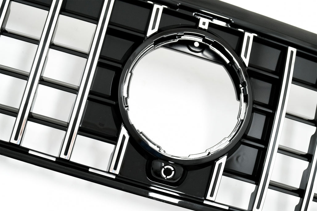 Front Grille GT-R Panamericana Chrome Design for Mercedes GLB-Class X247 (2019–2023)