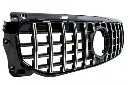 Front Grille GT-R Panamericana Chrome Design for Mercedes GLB-Class X247 (2019–2023)