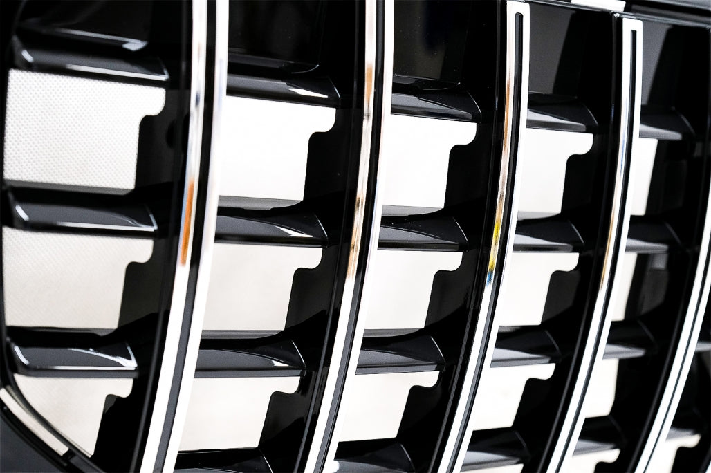 Front Grille GT-R Panamericana Chrome Design for Mercedes GLB-Class X247 (2019–2023)