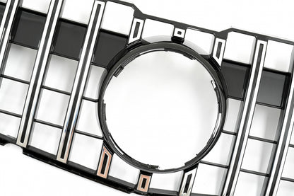 Front Grille GT-R Panamericana Chrome Design for Mercedes GLK X204 Facelift (2013–2015)