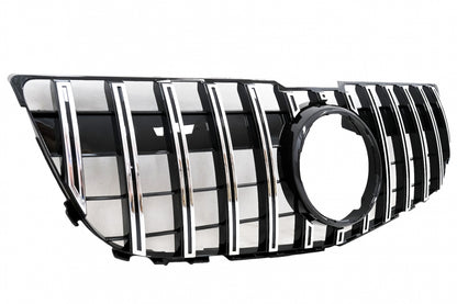 Front Grille GT-R Panamericana Chrome Design for Mercedes GLK X204 Facelift (2013–2015)